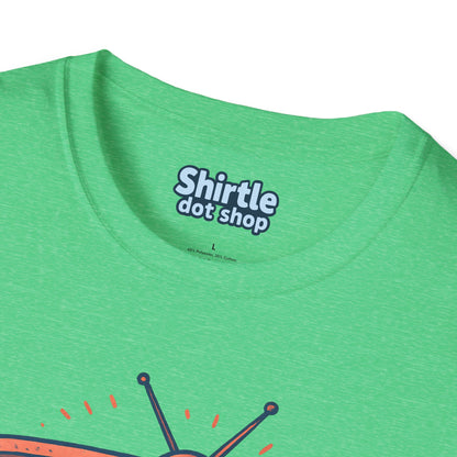 Raised by T.V. T-shirt*Tag*Heather Irish Green