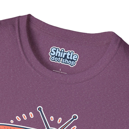 Raised by T.V. T-shirt*Tag*Heather Maroon