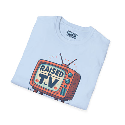 Raised by T.V. T-shirt*Folded*Light Blue