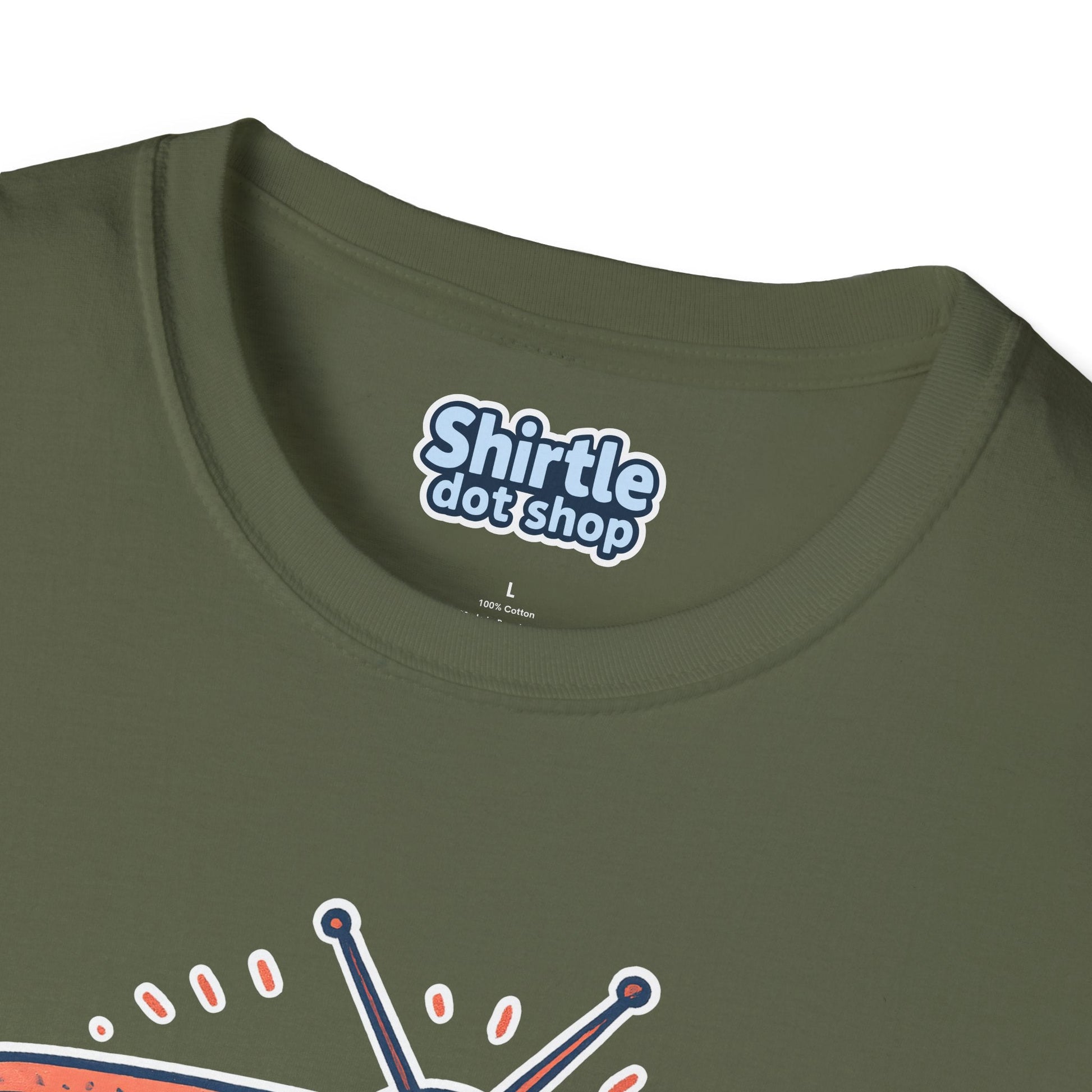 Raised by T.V. T-shirt*Tag*Military Green