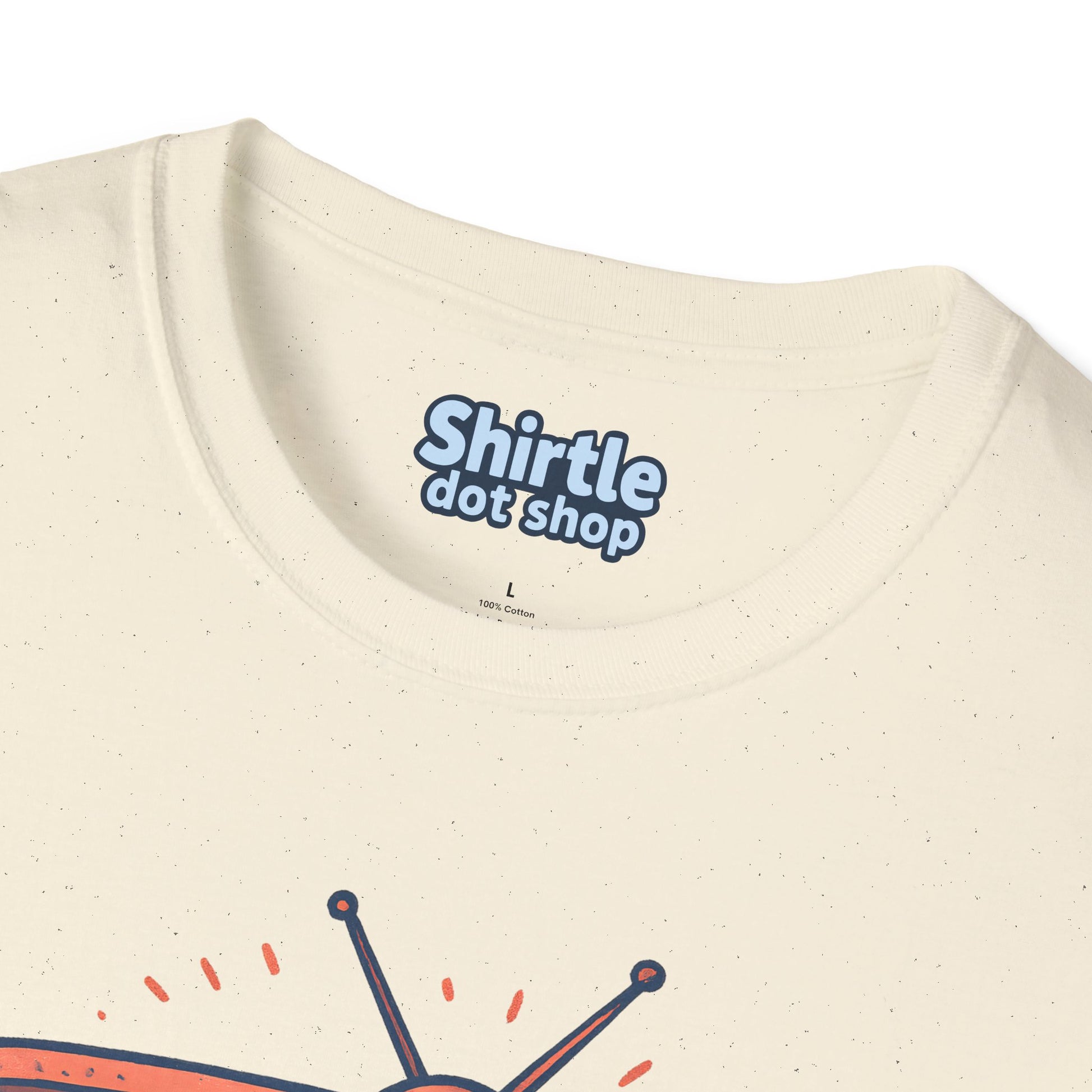 Raised by T.V. T-shirt*Tag*Natural