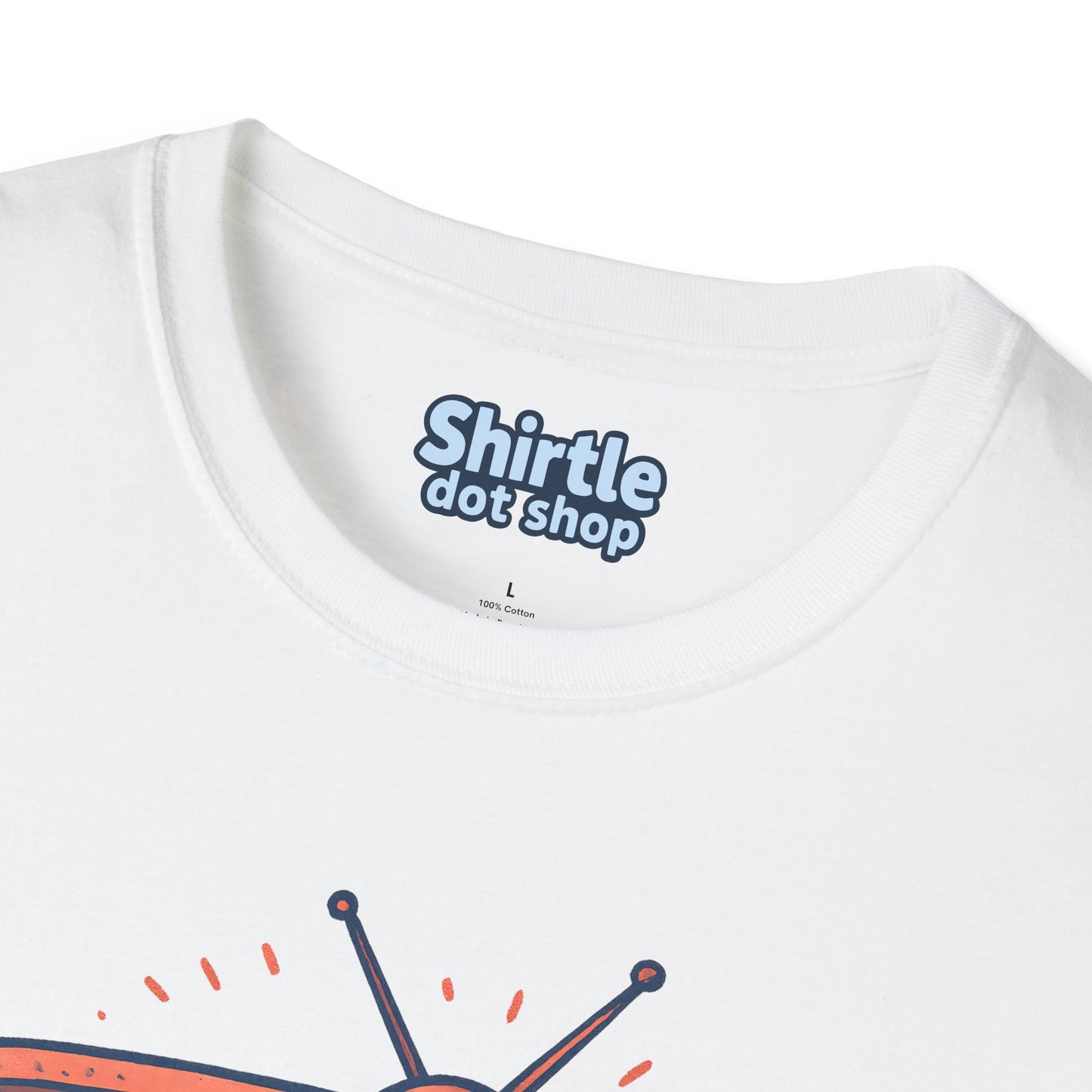 Raised by T.V. T-shirt*Tag*White